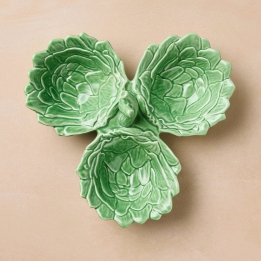 Artichoke 3 Section John Derian Bowl